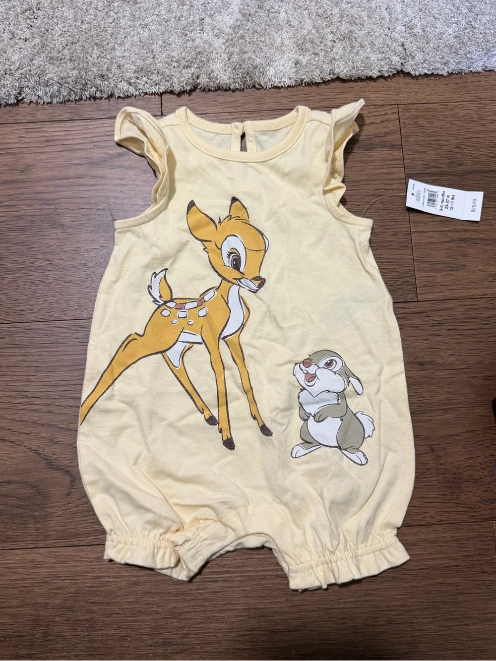 BabyGap Disney Bambi Romper Baby Girl 3-6 Month